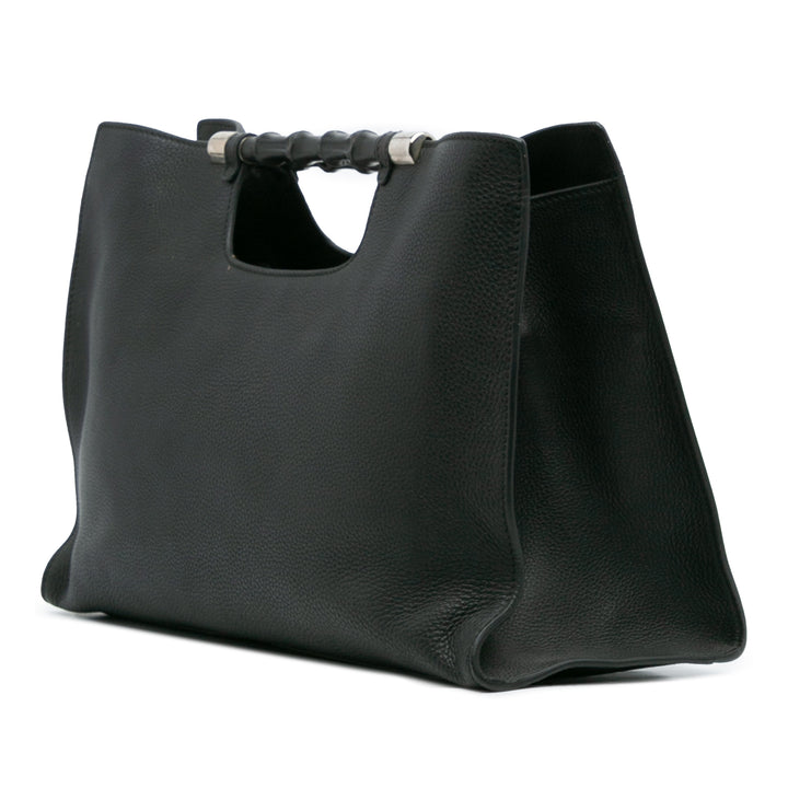 Gucci Medium Cuir de veau Bamboo Daily Shopper Sac
