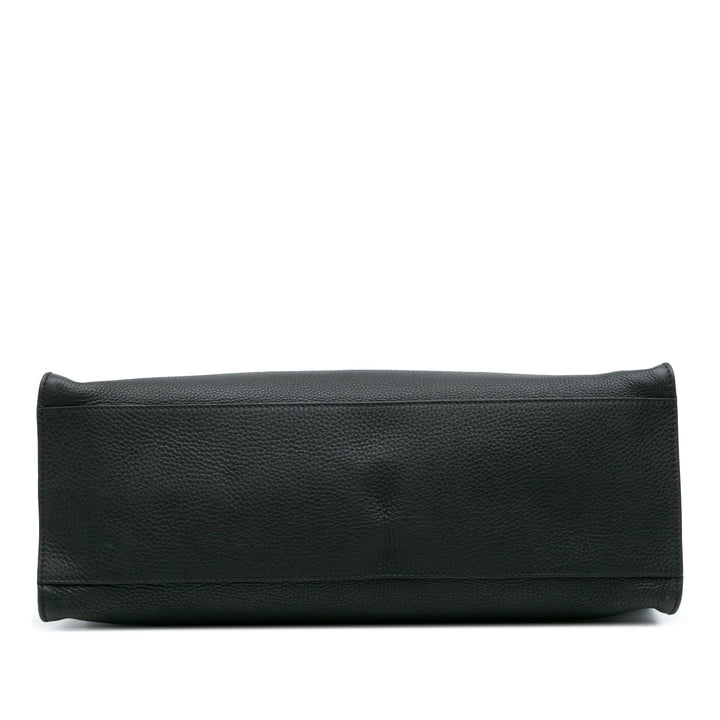 Gucci Medium Cuir de veau Bamboo Daily Shopper Sac