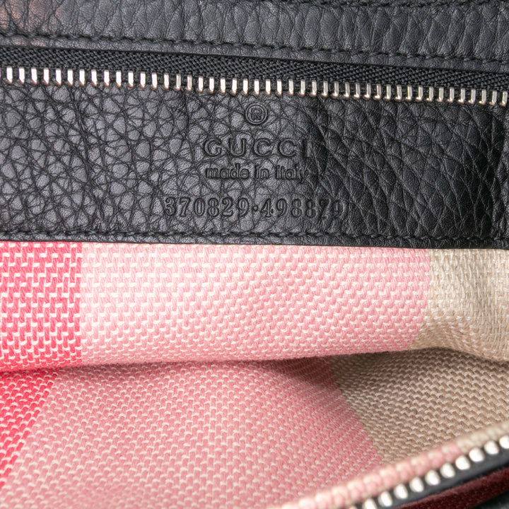 Gucci Medium Cuir de veau Bamboo Daily Shopper Sac