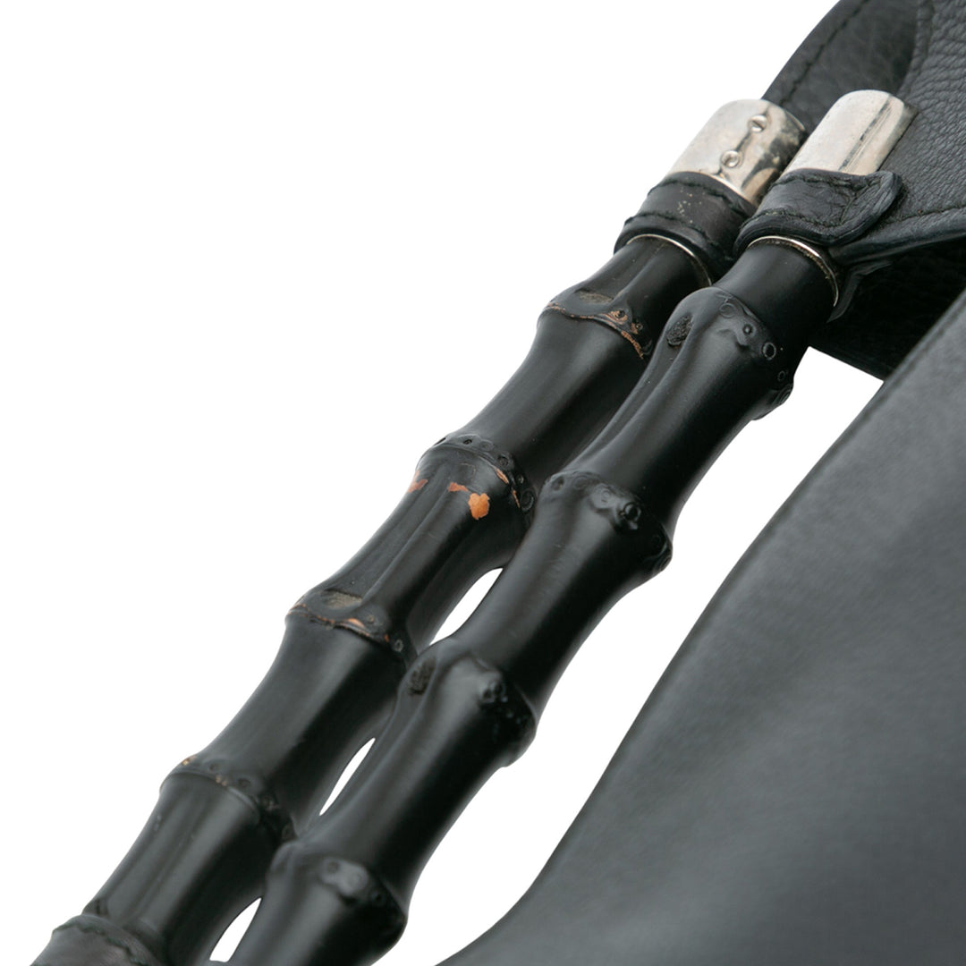 Gucci Medium Cuir de veau Bamboo Daily Shopper Sac