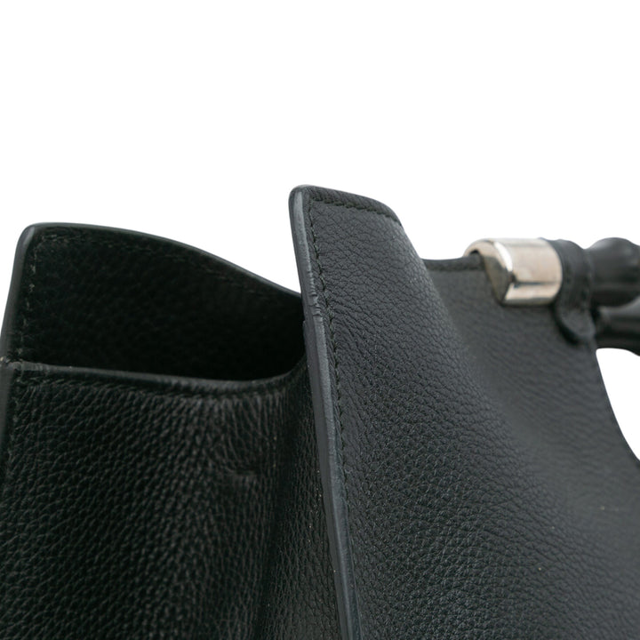 Gucci Medium Cuir de veau Bamboo Daily Shopper Sac