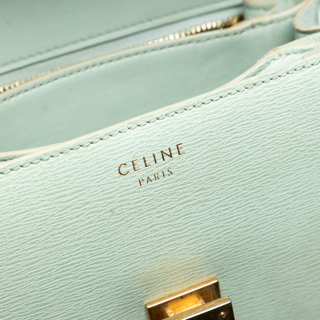 Celine Small Cuir de veau Classic Boîte