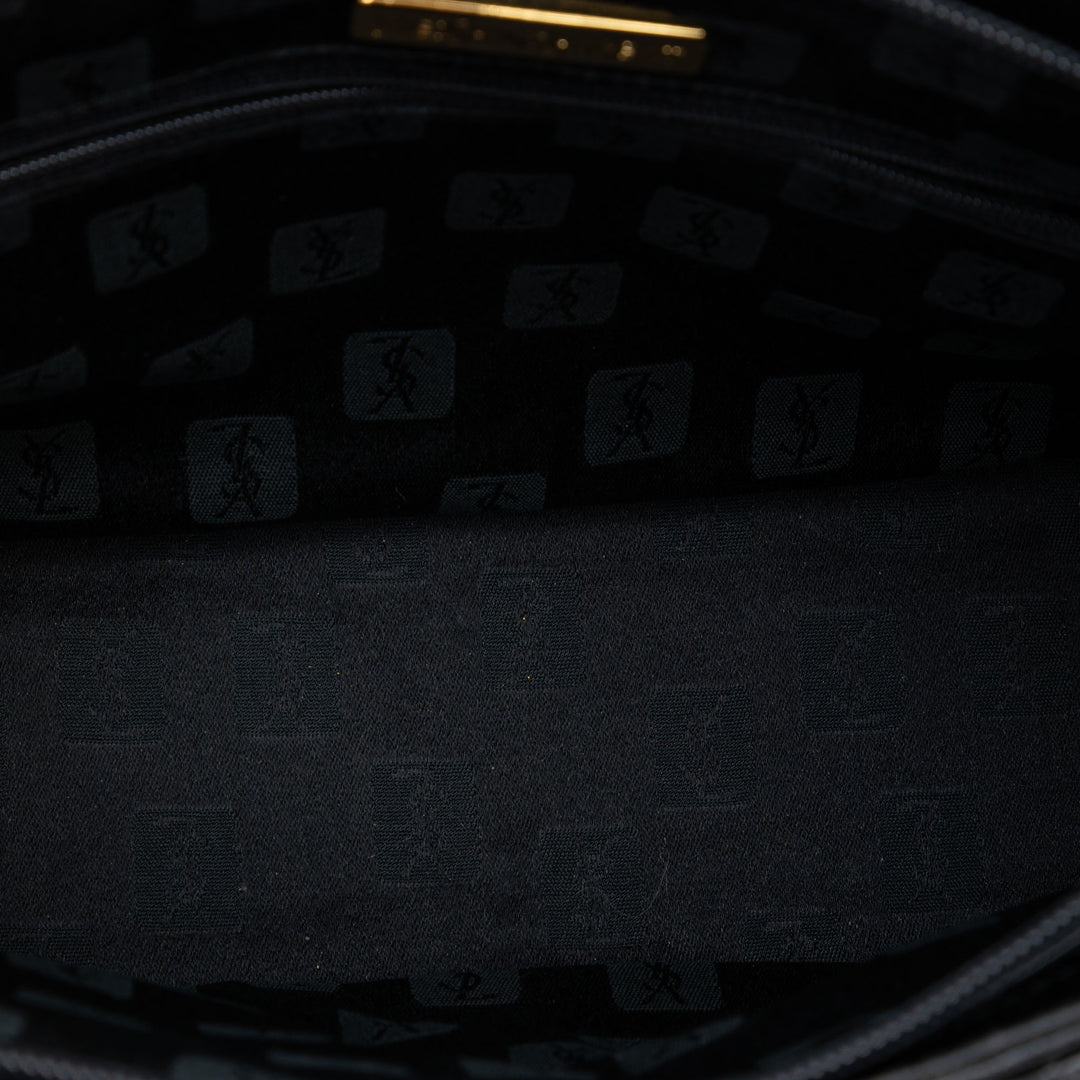 Saint Laurent Croc embossé Cuir Sac bandoulière