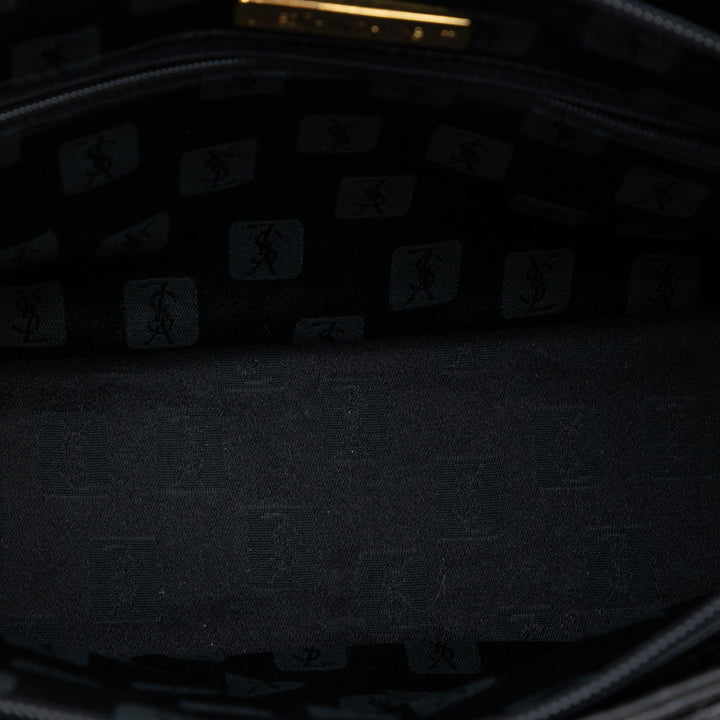 Saint Laurent Croc embossé Cuir Sac bandoulière