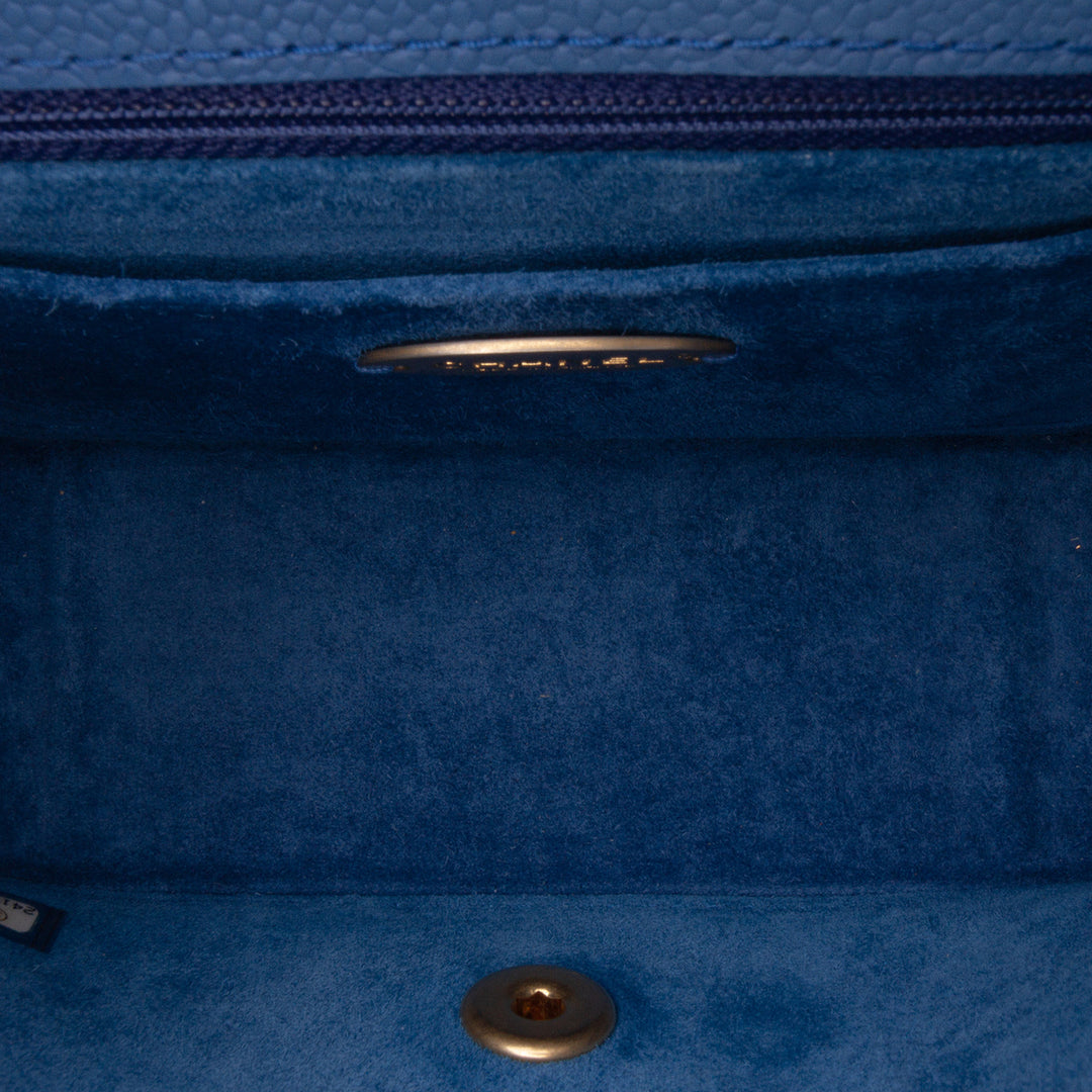 Chanel Mini Square Pure Classic Caviar Simple rabat