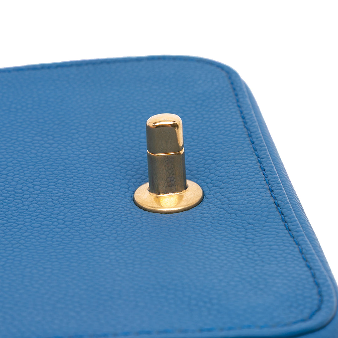 Chanel Mini Square Pure Classic Caviar Simple rabat