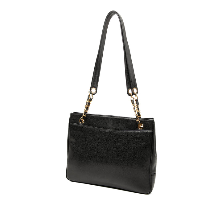 Chanel CC Caviar Cabas chaîne