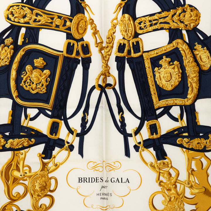 Brides de Gala Foulard 90 Bleu