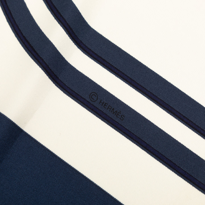 Brides de Gala Foulard 90 Bleu
