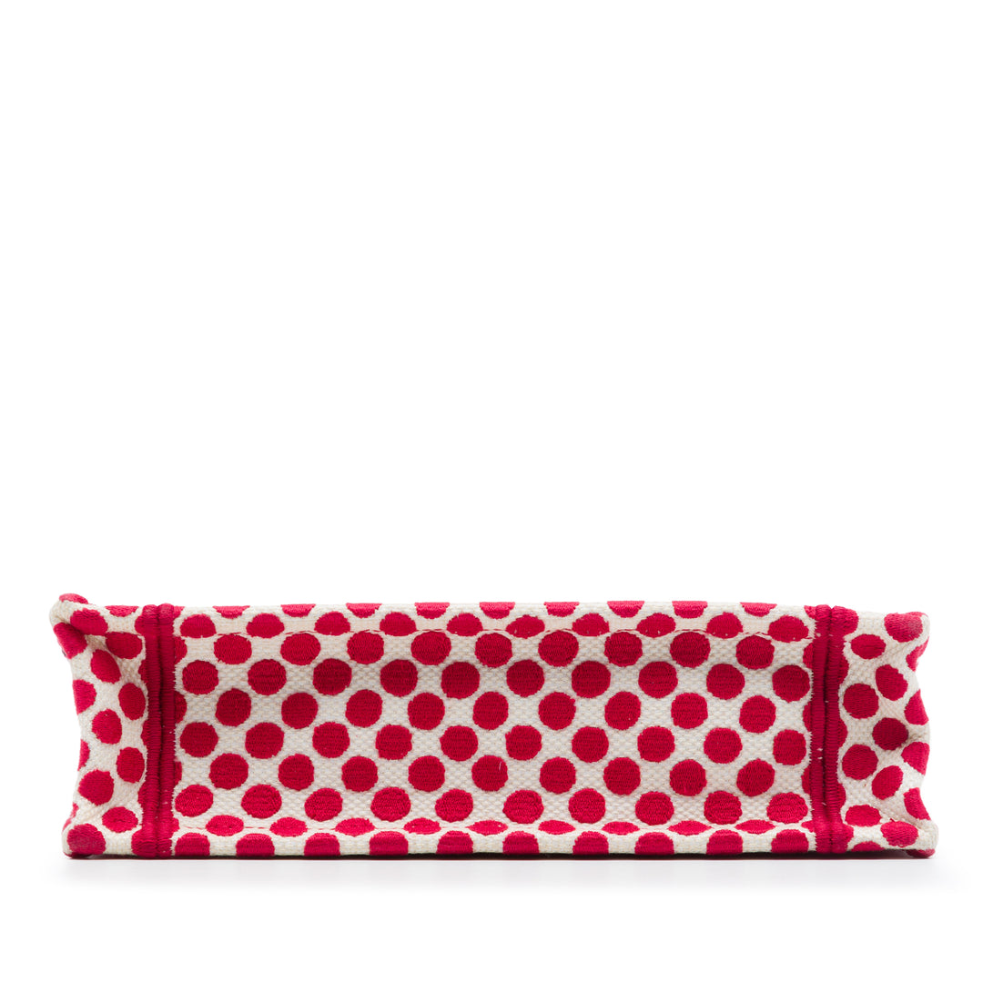 Dior DiorAmour Mini brodé Toile Dots Book Cabas