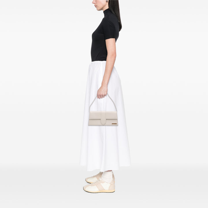 Jacquemus Cuir de veau Le Bambino Long Blanc