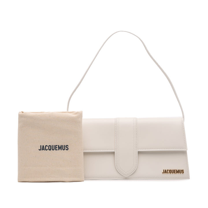 Jacquemus Cuir de veau Le Bambino Long Blanc