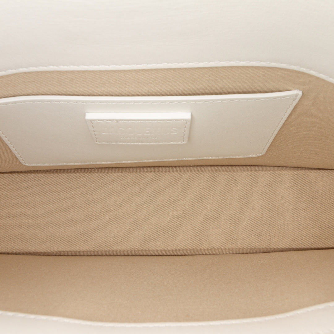 Jacquemus Cuir de veau Le Bambino Long Blanc