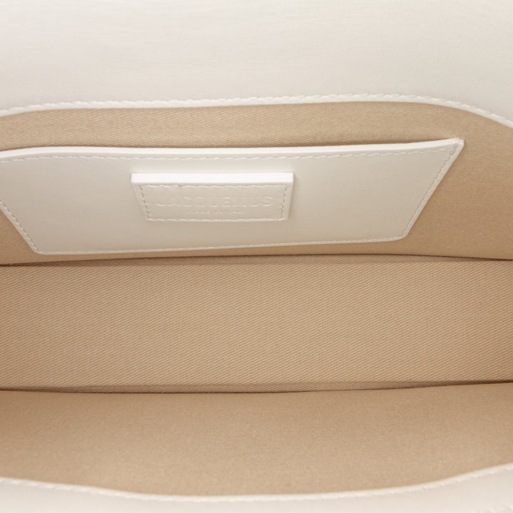 Jacquemus Cuir de veau Le Bambino Long Blanc