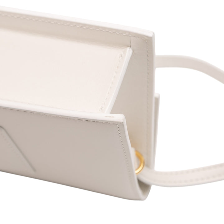 Jacquemus Cuir de veau Le Bambino Long Blanc