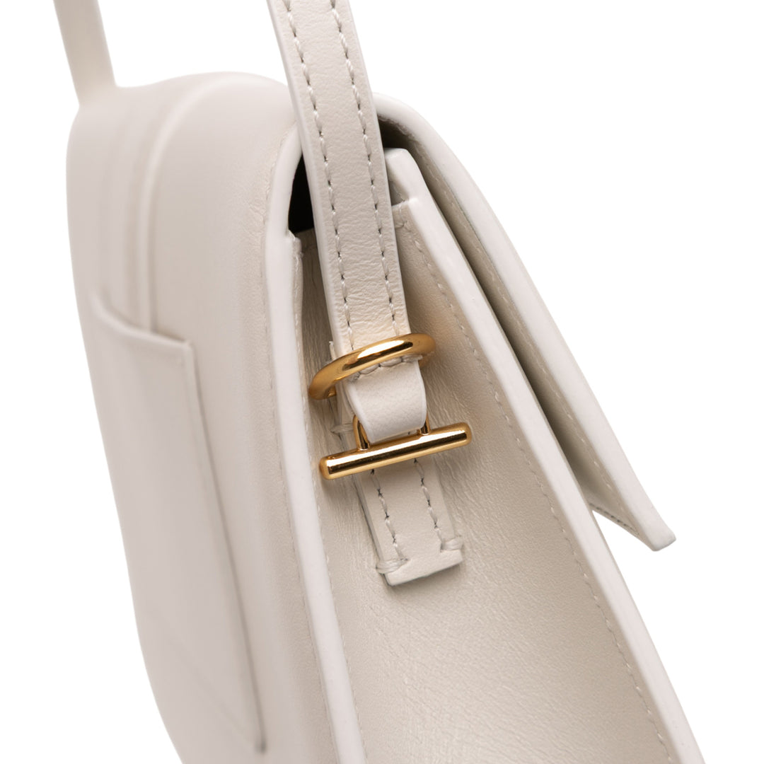 Jacquemus Cuir de veau Le Bambino Long Blanc
