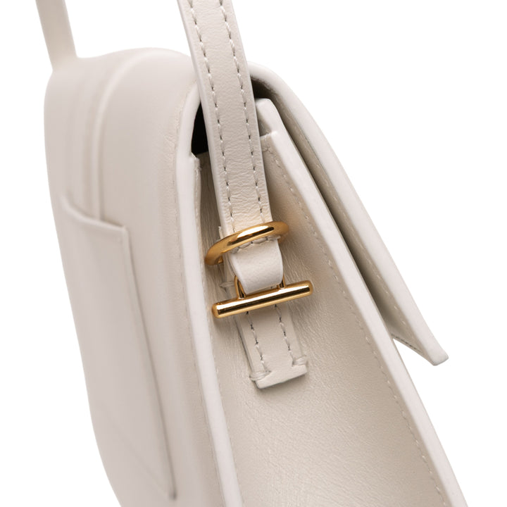 Jacquemus Cuir de veau Le Bambino Long Blanc