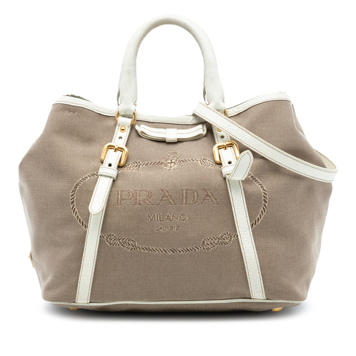 Canapa Logo Bow Sac Marron