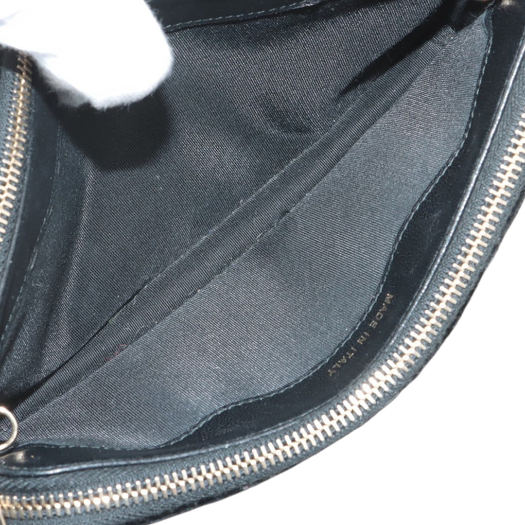 Chanel Velour Pearl Embellished Double Zip Pochette with Chain Noir – GABY PARIS Authentique