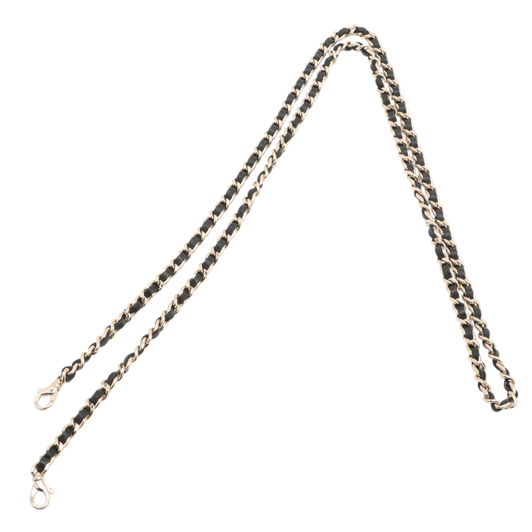 Chanel Velour Pearl Embellished Double Zip Pochette with Chain Noir – GABY PARIS Authentique