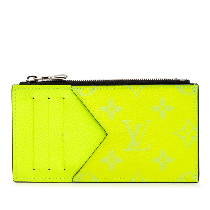 Louis Vuitton Taigarama Coin Card Holder