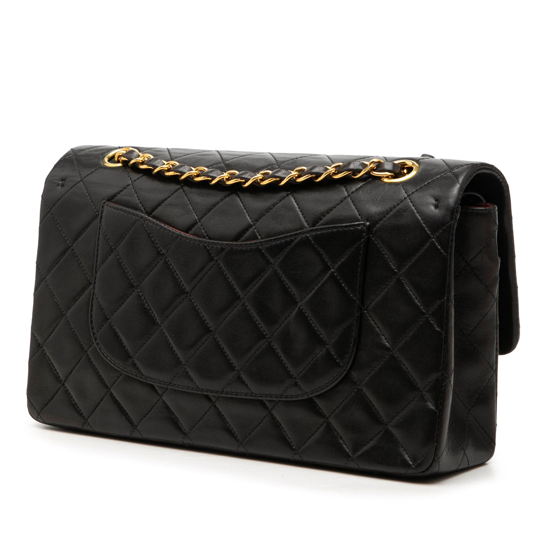 Chanel Medium Classic Cuir d'agneau Double rabat