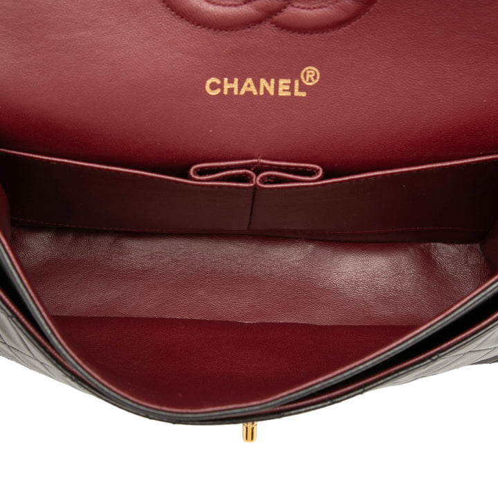 Chanel Medium Classic Cuir d'agneau Double rabat