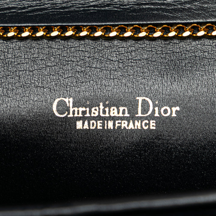Dior Oblique Toile Chain Sac porté croisé Bleu – GABY PARIS Authentique