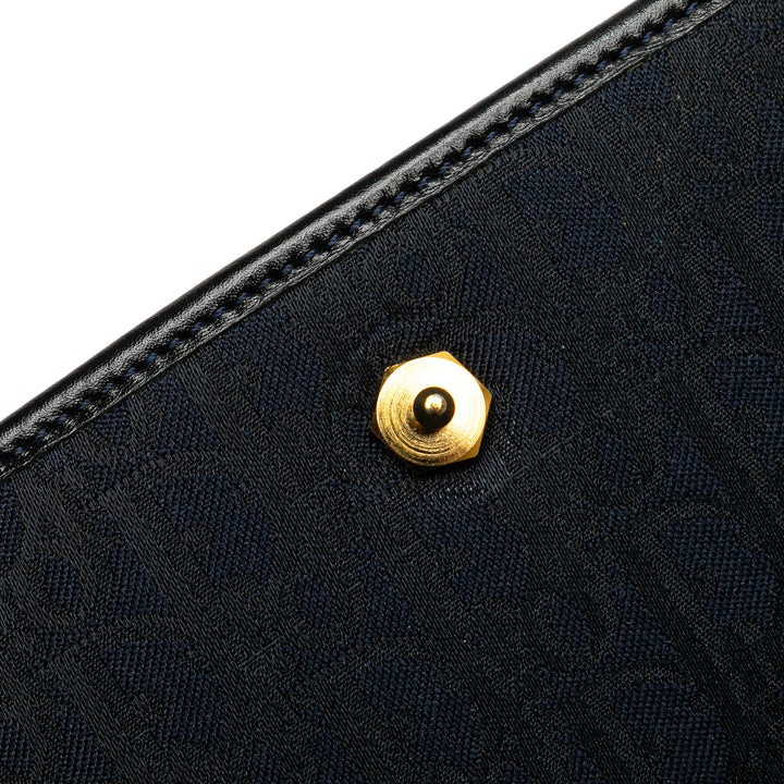 Dior Oblique Toile Chain Sac porté croisé Bleu – GABY PARIS Authentique