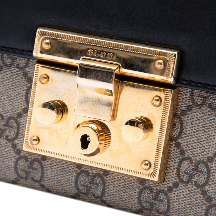 Padlock Sac Petit GG Supreme Beige