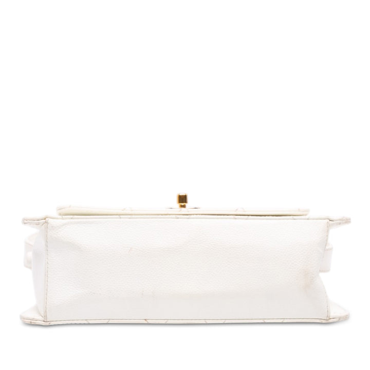 Chanel CC Matelassé Sac Cuir caviar