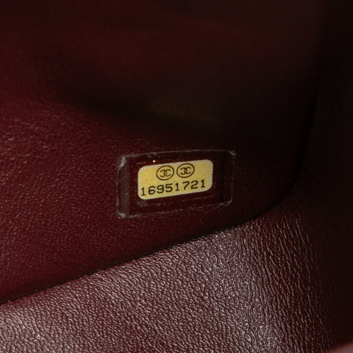 Classic Double rabat Jumbo Cuir caviar Noir
