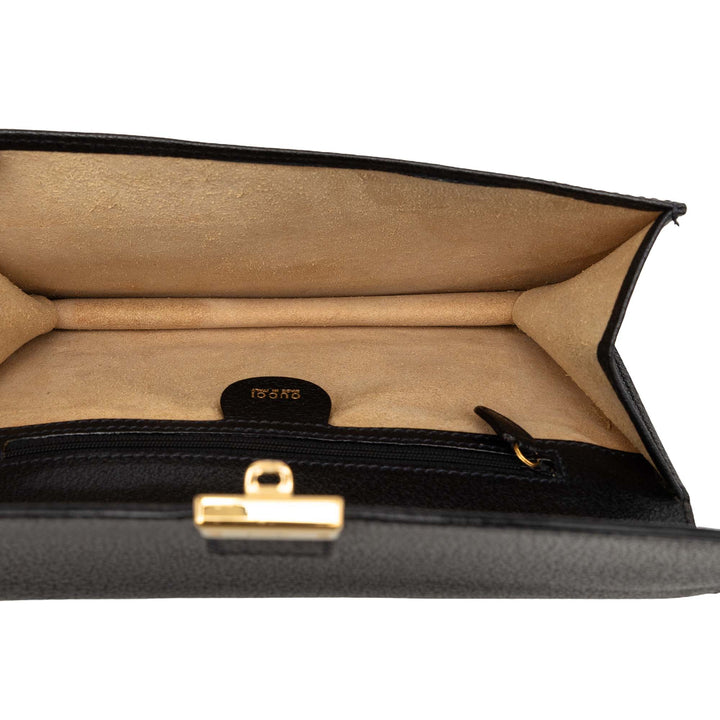 Gucci Cuir de veau Padlock Wristlet Pochette