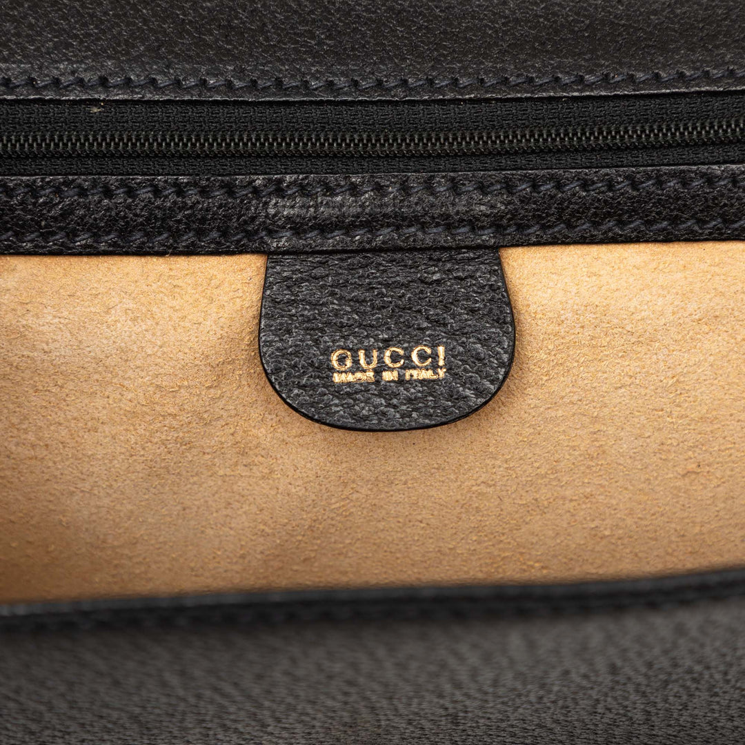 Gucci Cuir de veau Padlock Wristlet Pochette