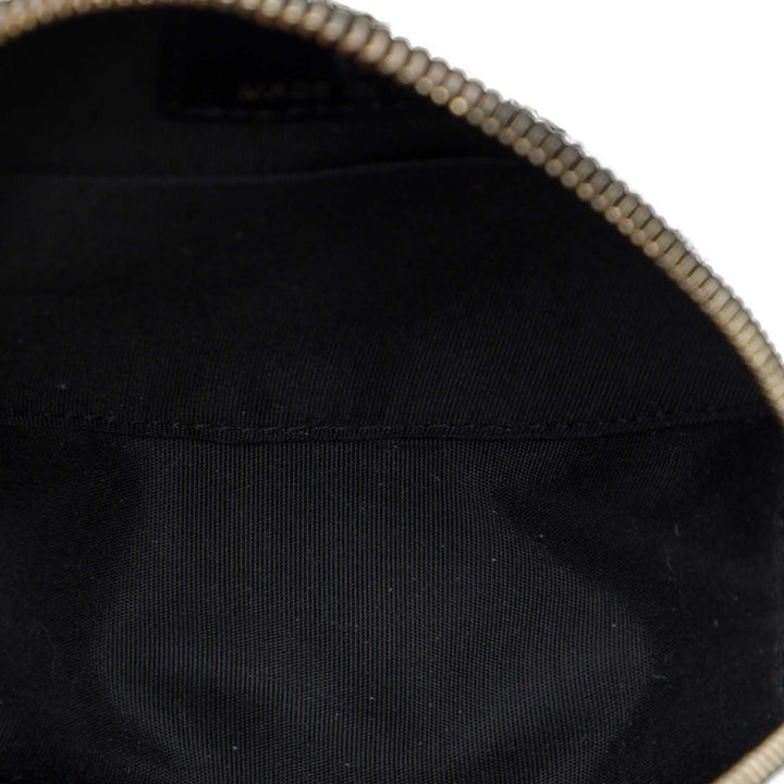 19 Rond Pochette avec chaîne et Porte-monnaie Tweed Blanc