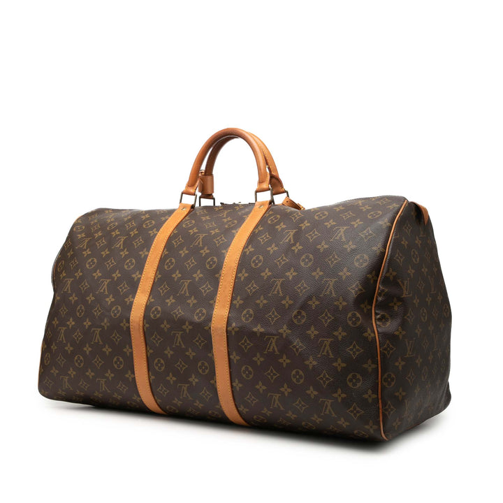 Louis Vuitton Keepall 60 Monogram Marron