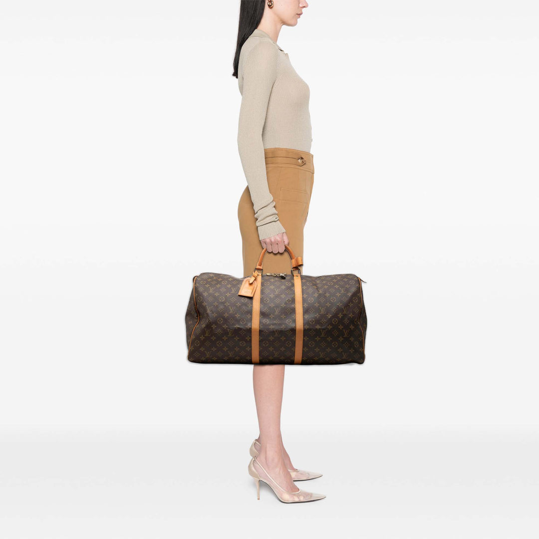 Louis Vuitton Keepall 60 Monogram Marron