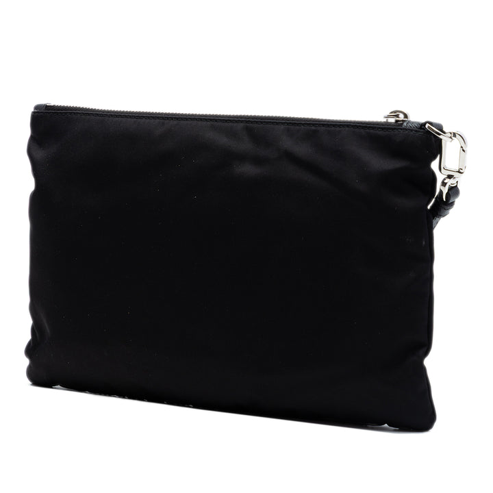 Prada Re Nylon Wristlet Pochette