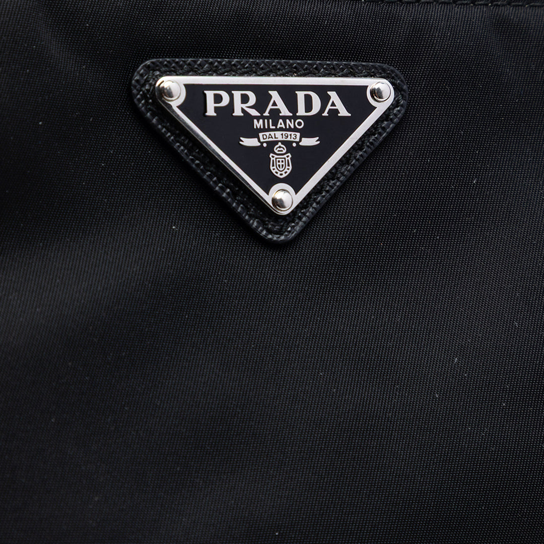 Prada Re Nylon Wristlet Pochette