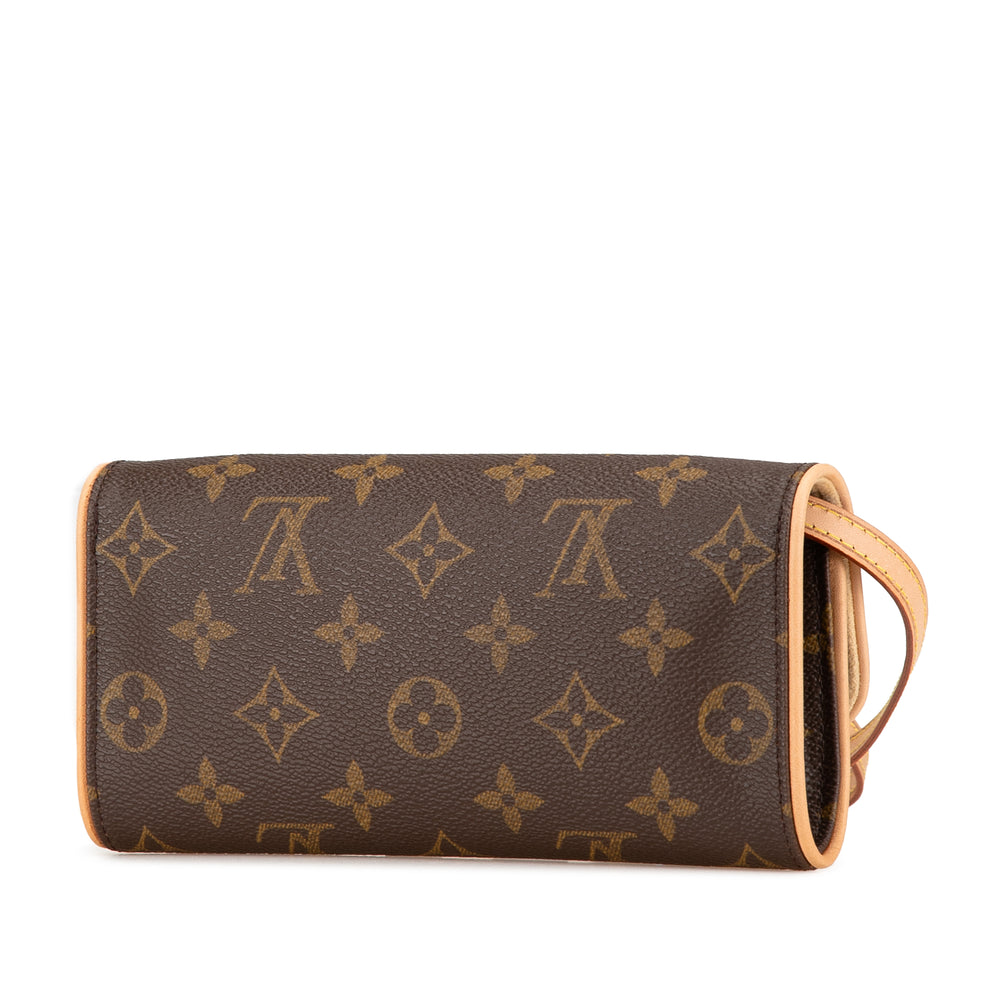 Monogram Pochette Twin PM Brown - Gaby Paris