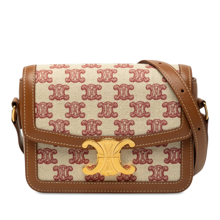 brodé et Triomphe Sac Teen Beige