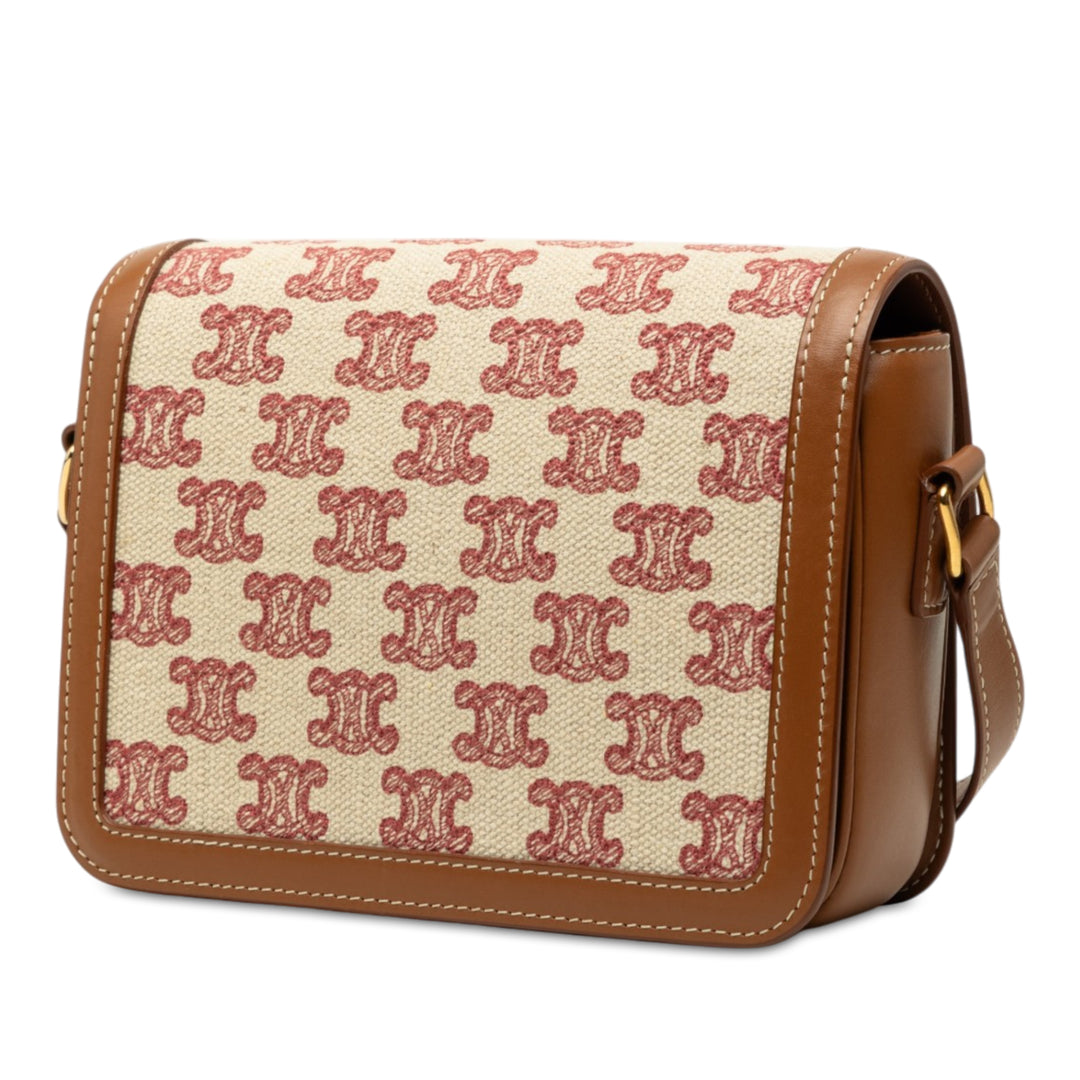 brodé et Triomphe Sac Teen Beige