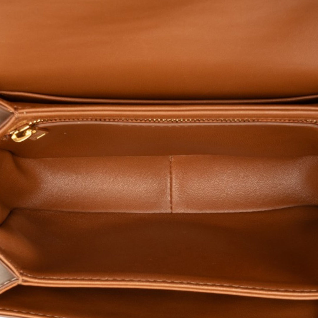 brodé et Triomphe Sac Teen Beige