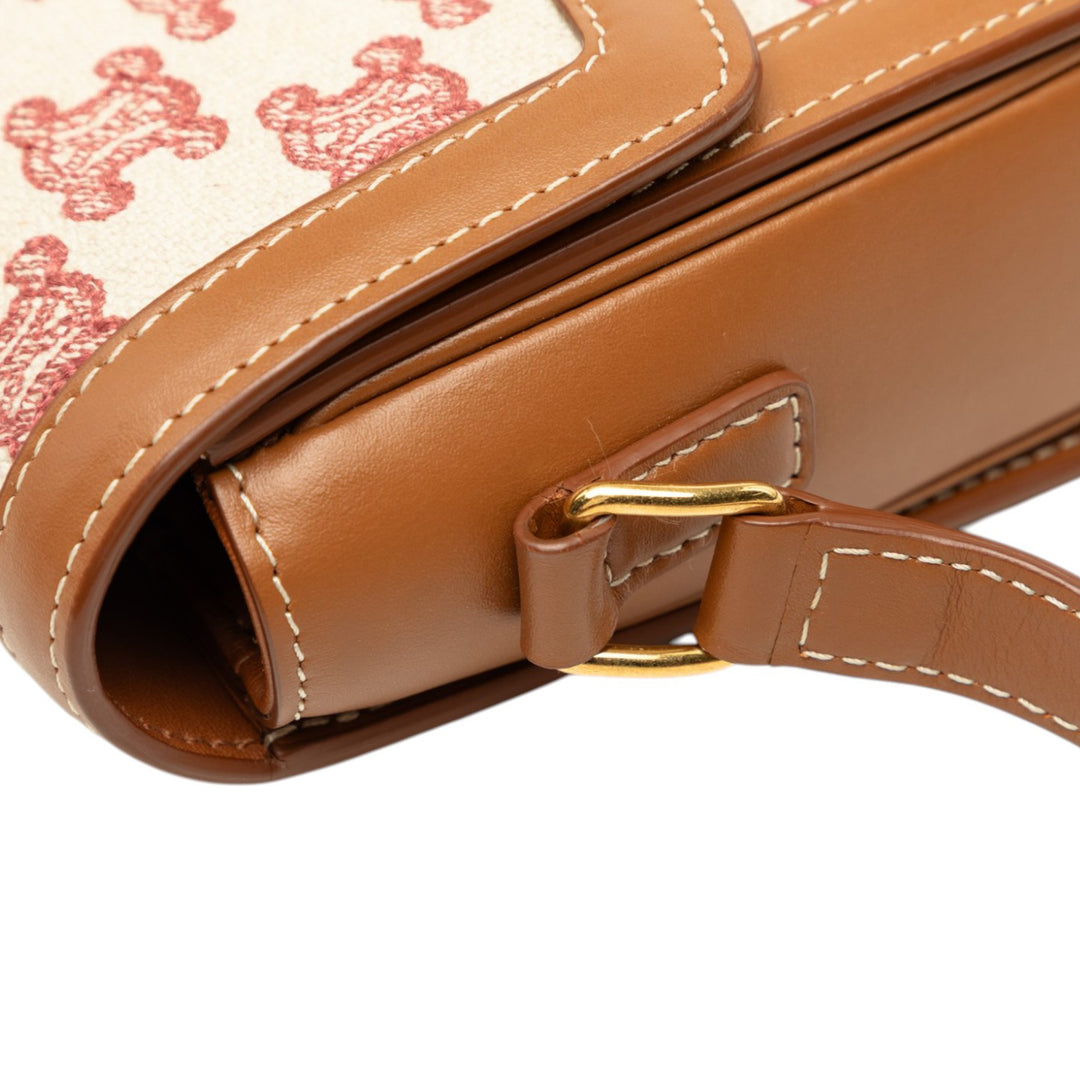 brodé et Triomphe Sac Teen Beige