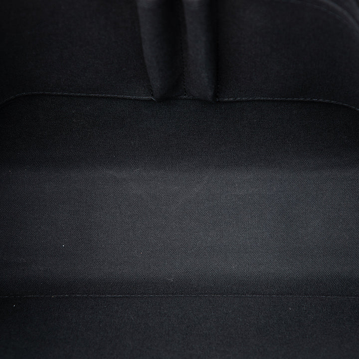 Porte Documents Jour Damier Graphite Noir