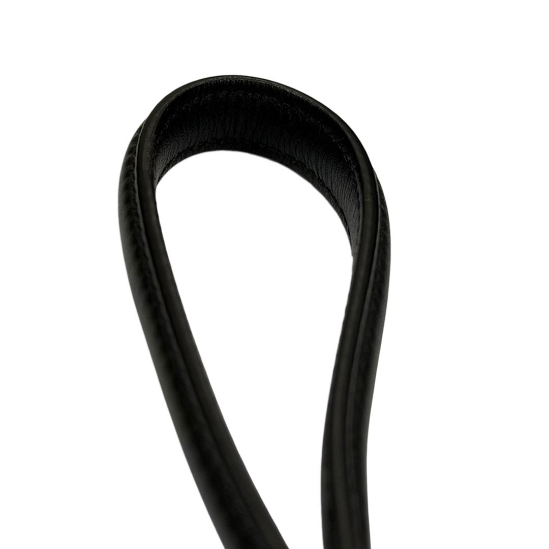 embossé Gancini Wristlet Pochette Cuir de veau Noir