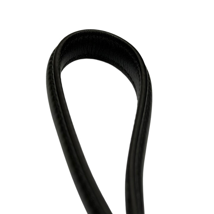 embossé Gancini Wristlet Pochette Cuir de veau Noir