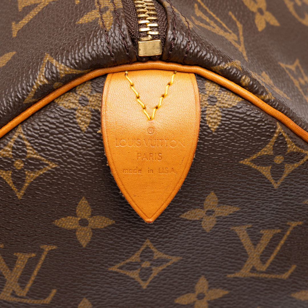 Louis Vuitton Speedy 40 Monogram Marron – vue 5 – GABY PARIS