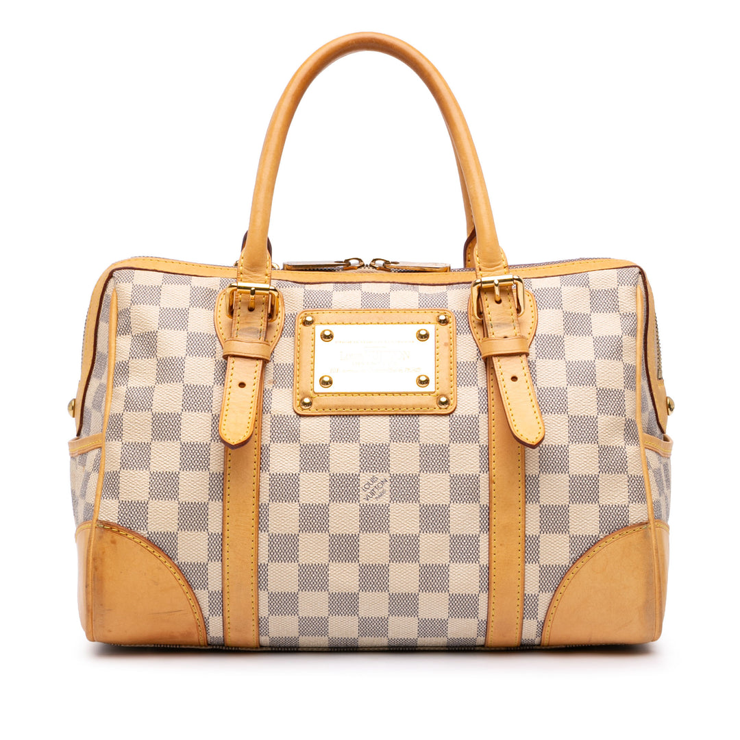 Berkeley Damier Azur Blanc