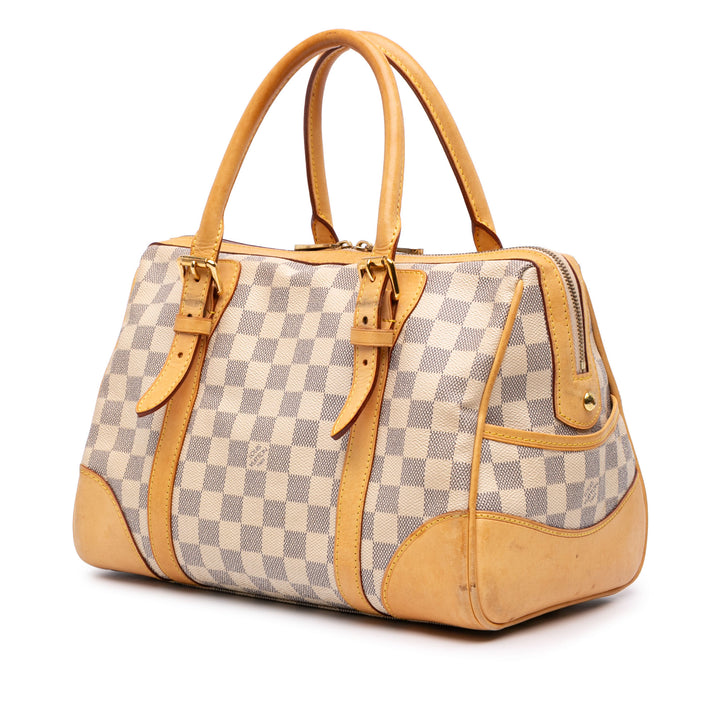 Berkeley Damier Azur Blanc